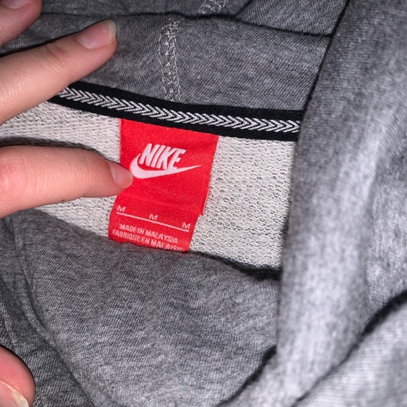 Nike gray hoodie/sweatshirt - Picture 2 of 2